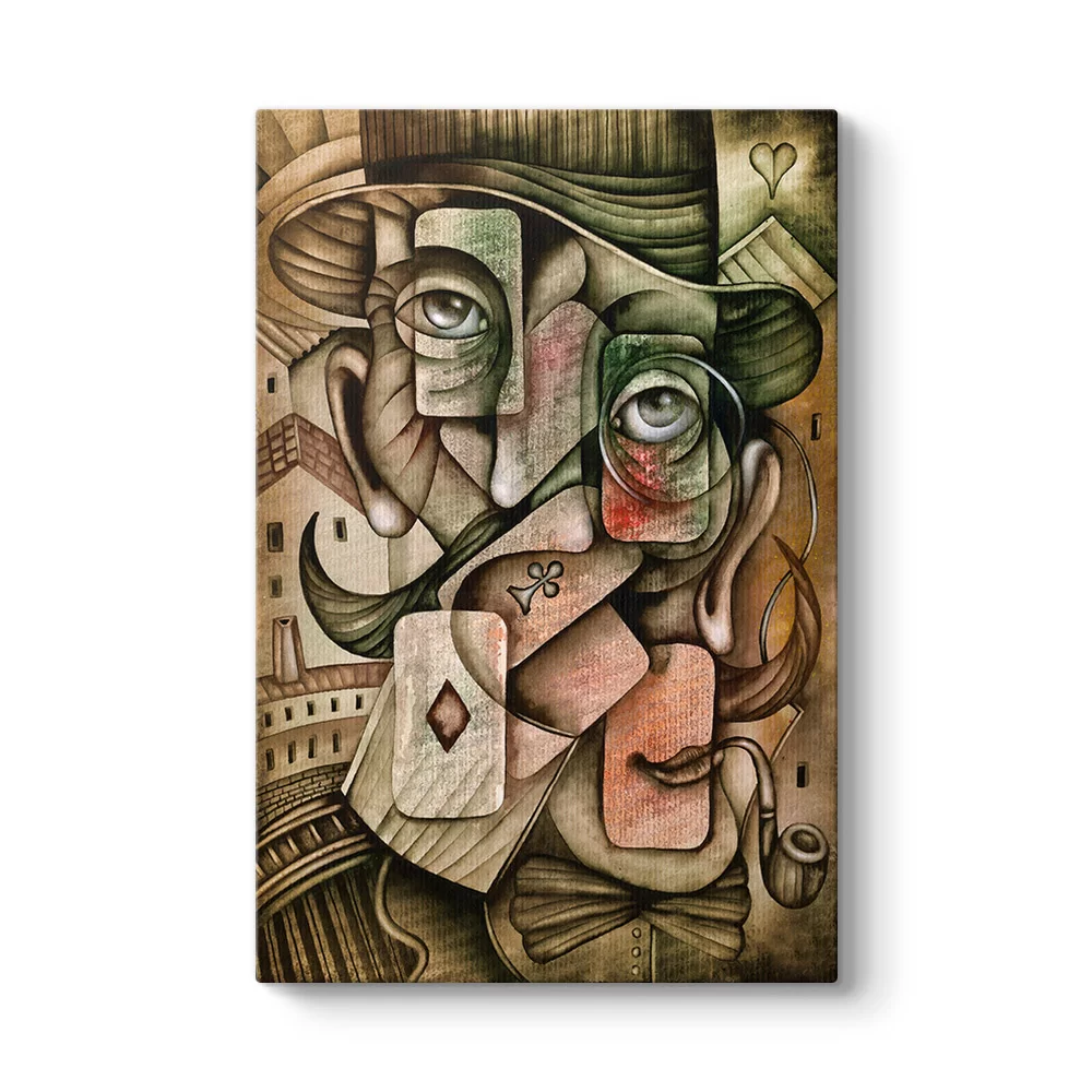 Poker Face Tablosu - Model 2